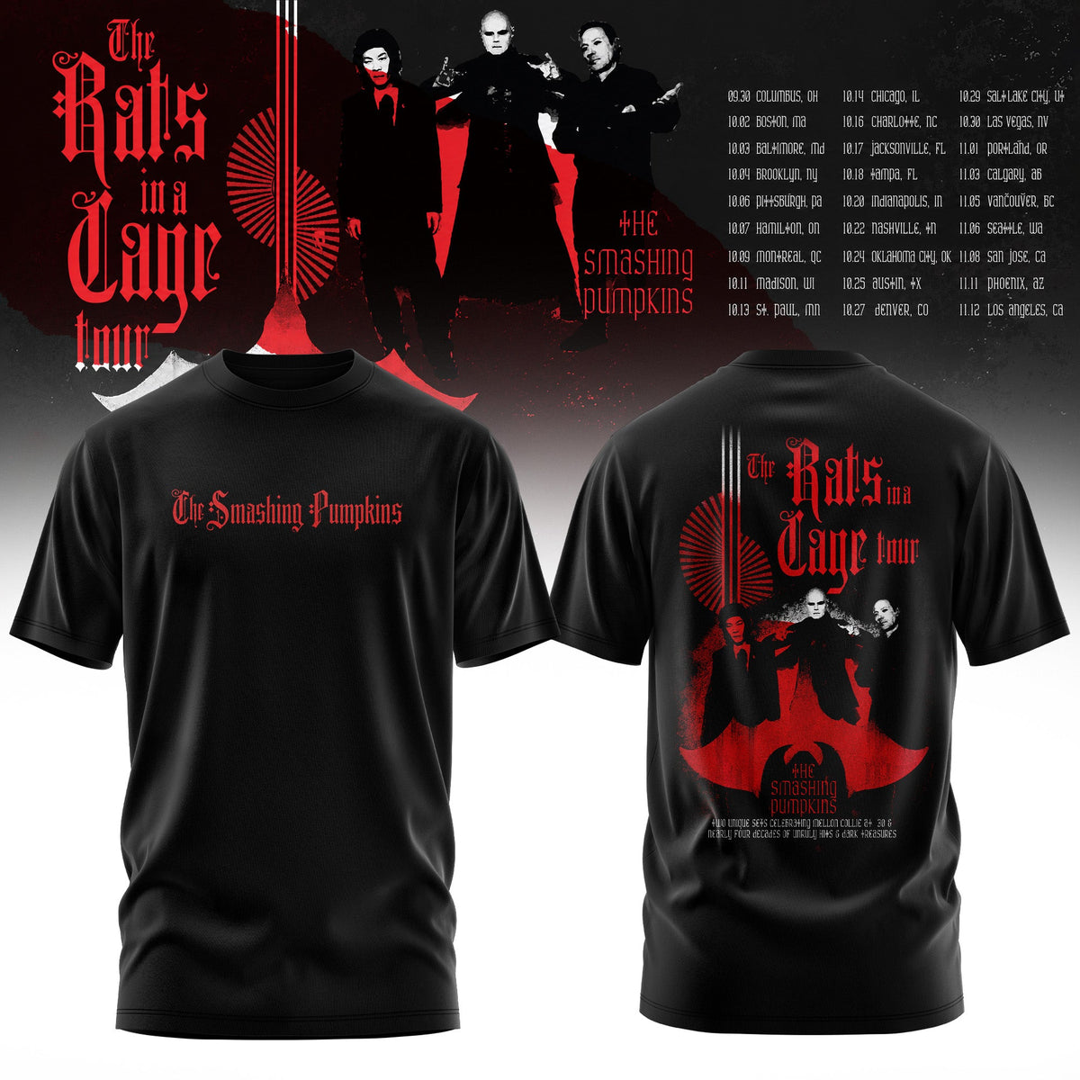 _ The Rats In A Cage Tour 2026 Edition Tee