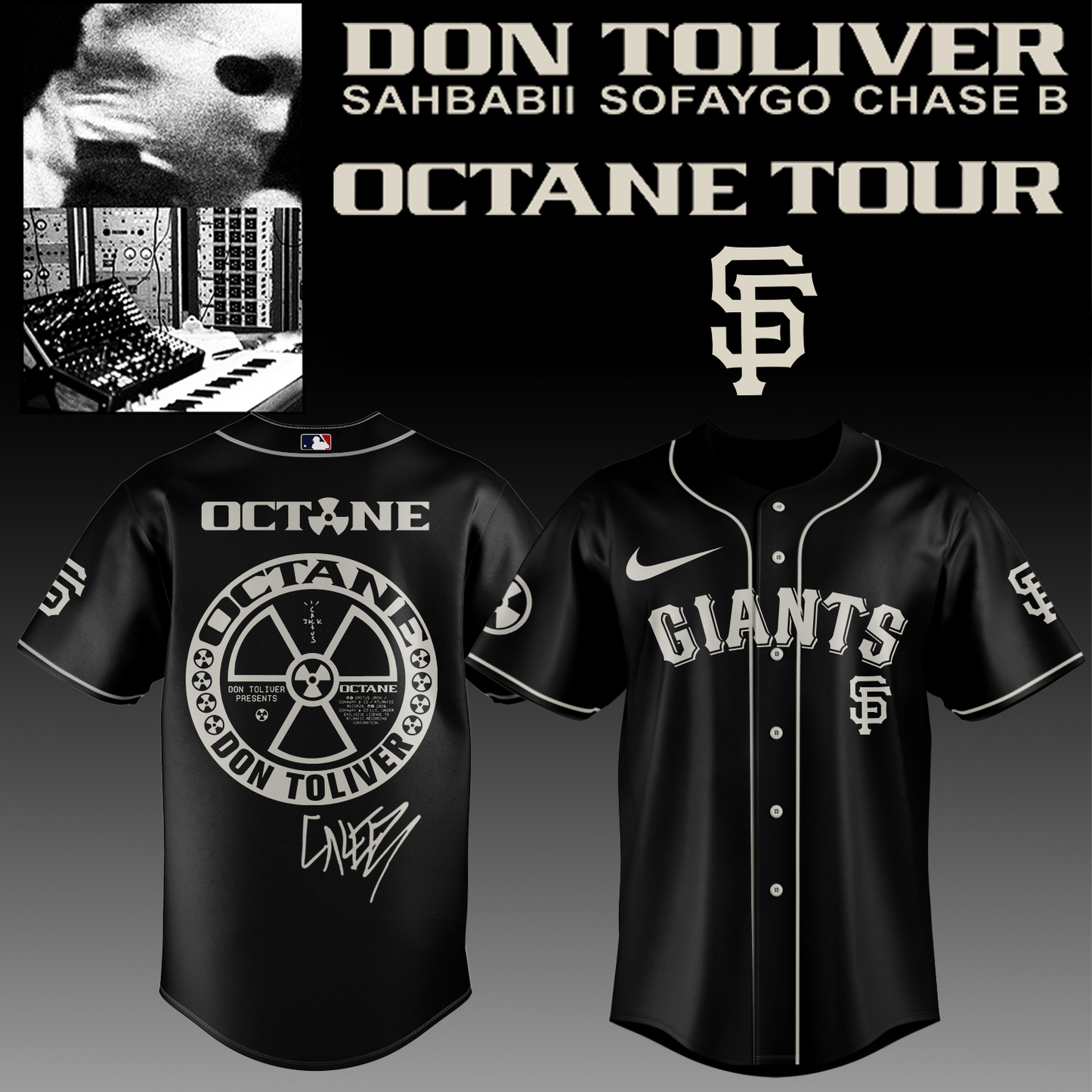 ..BASEBALL ALL TEAMS x Don Toliver Octane Tour Jersey