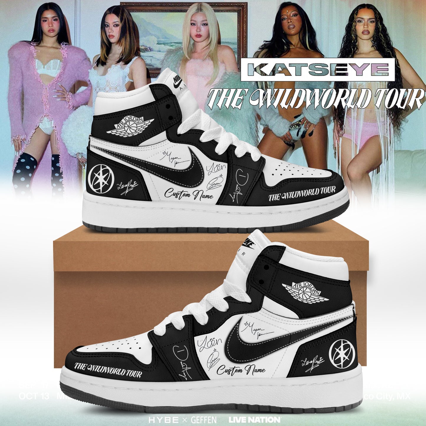 ..KATSEYE THE WILDWORLD TOUR Shoes 1