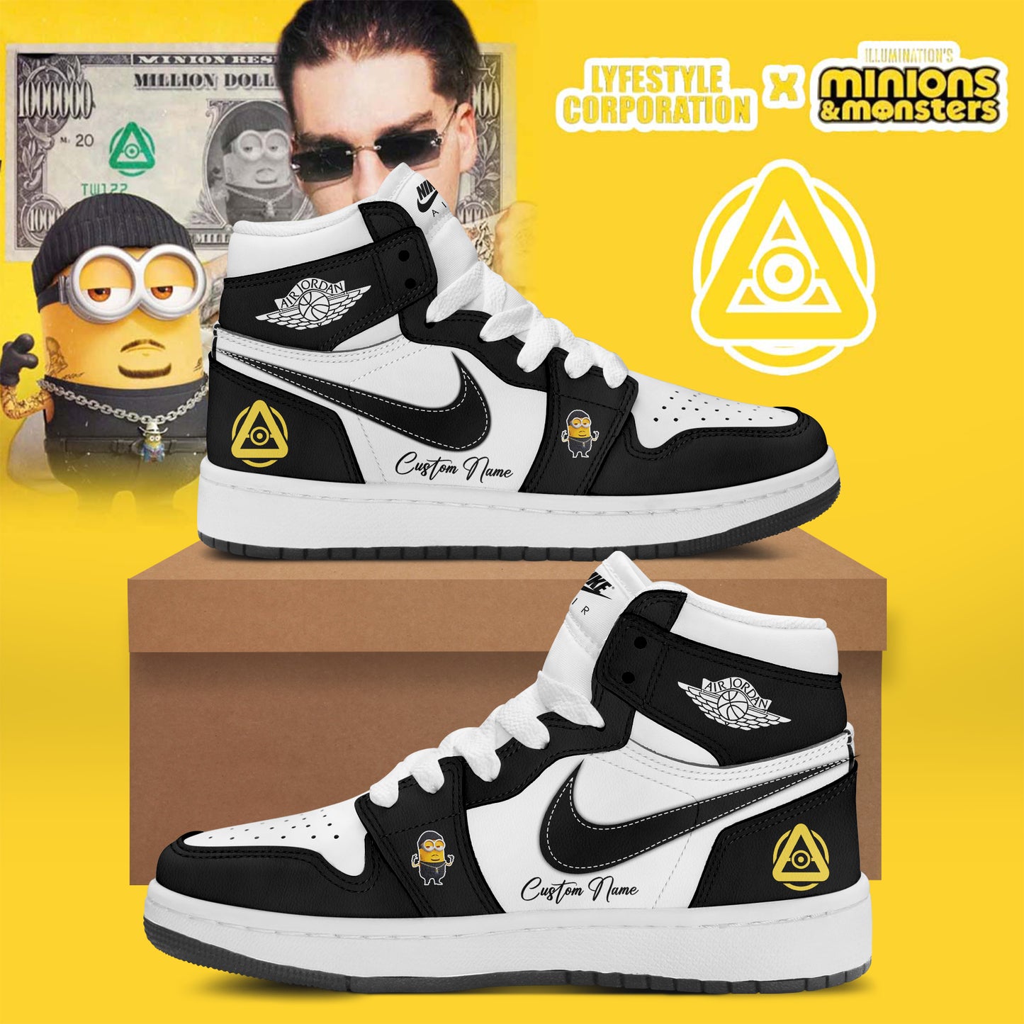 LYFESTYLE CORPORATION X MINIONS & MONSTERS Shoes 14