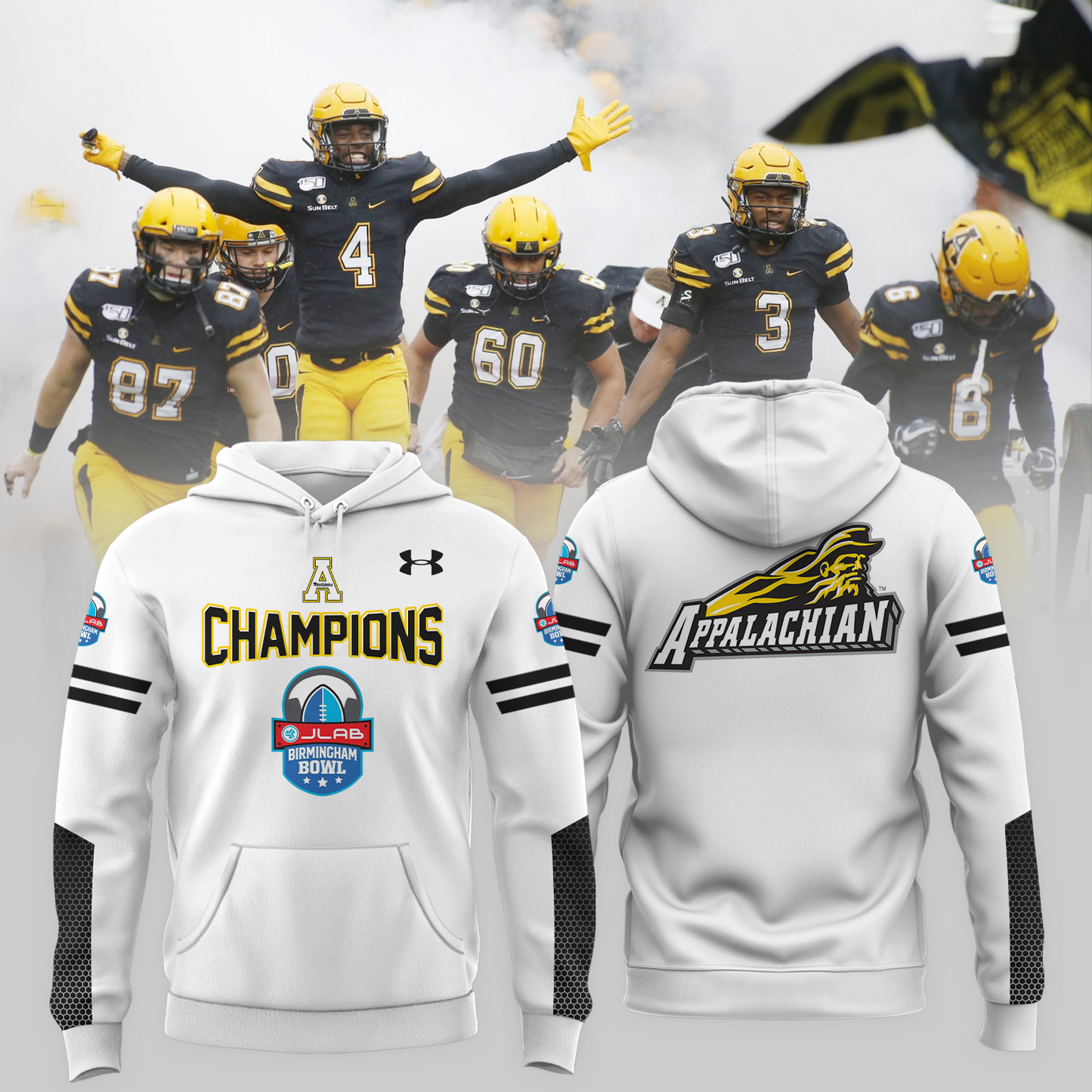 APPALACHIAN STATE – 2025 JLAB BIRMINGHAM BOWL Hoodie