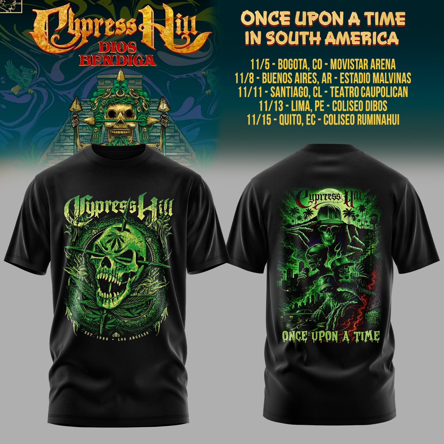CYPRESS HILL – ONCE UPON A TIME TEE