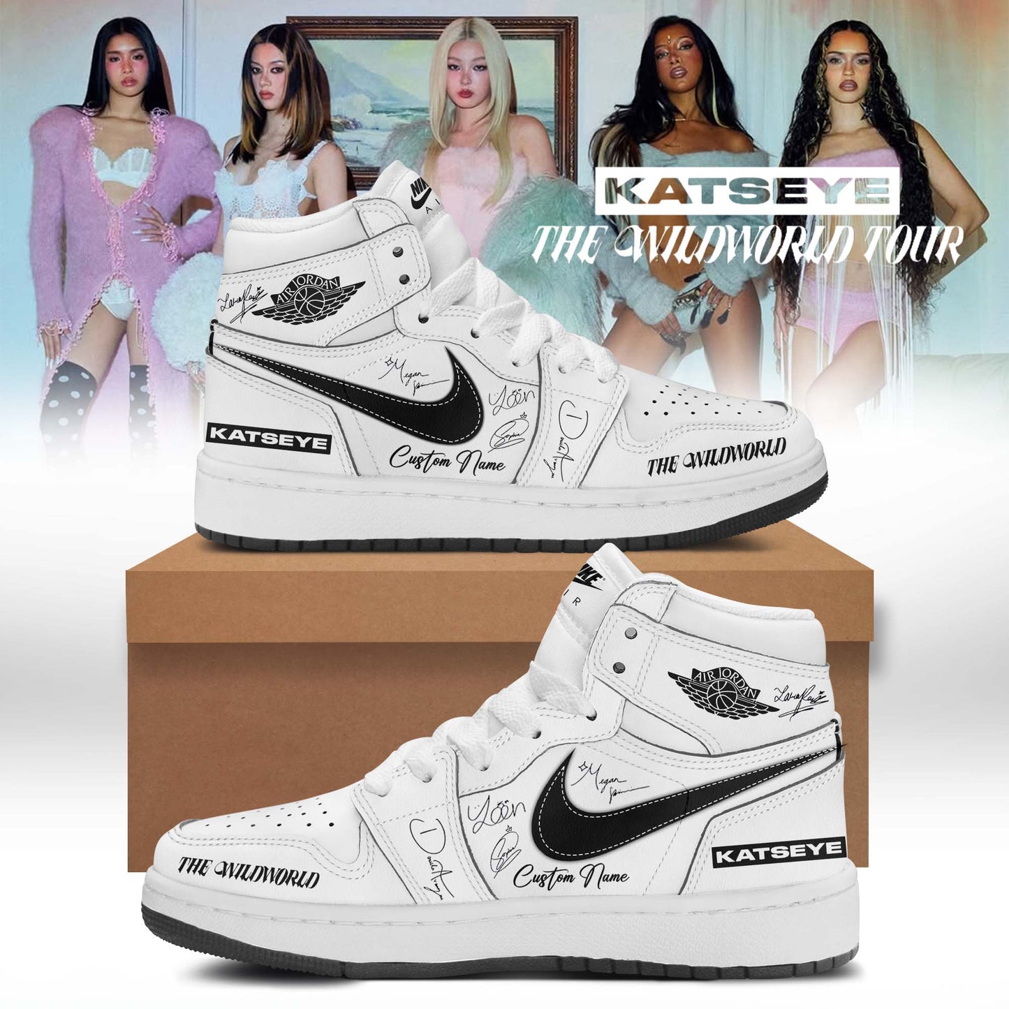 ..KATSEYE THE WILDWORLD TOUR Shoes 2