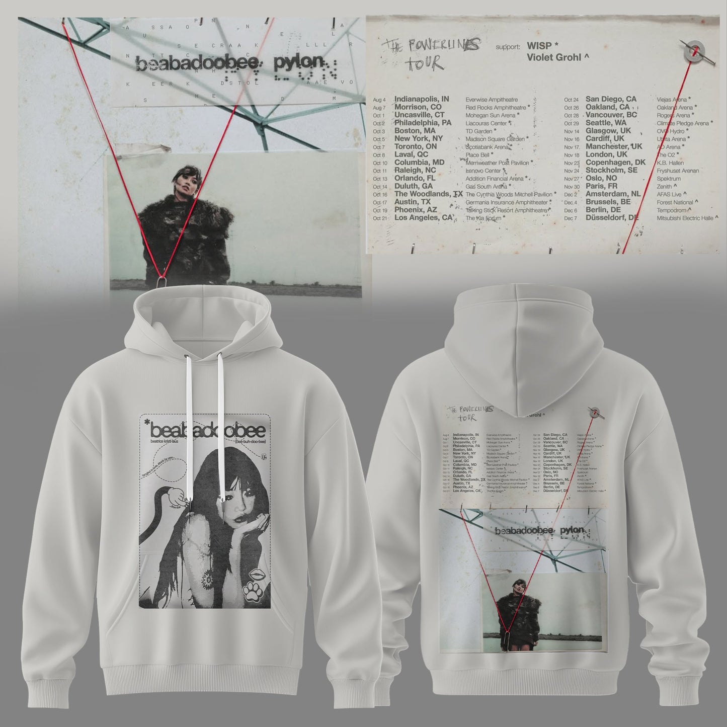 _ The Powerlines Tour 2026 Edition Hoodie