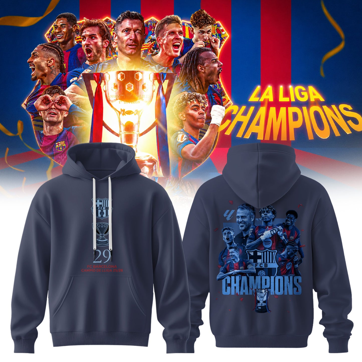 La Liga Champion 2026 Hoodie