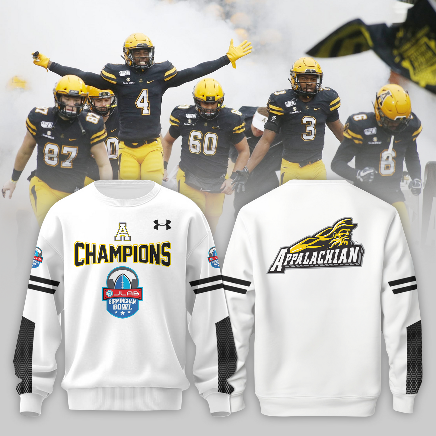 APPALACHIAN STATE– 2025 JLAB BIRMINGHAM BOWL Sweater