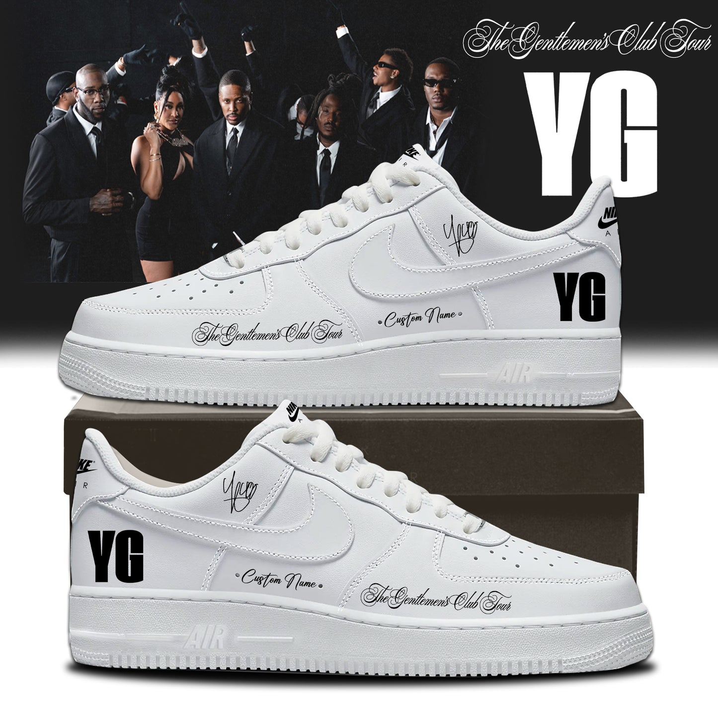 ,,.YG – “The Gentlemen’s Club” . Limited Edition Signature Shoes 3