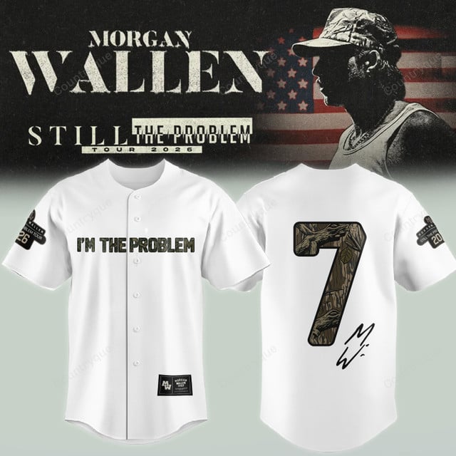 Morgan Wallen Still The Problem Tour 2026 Jersey