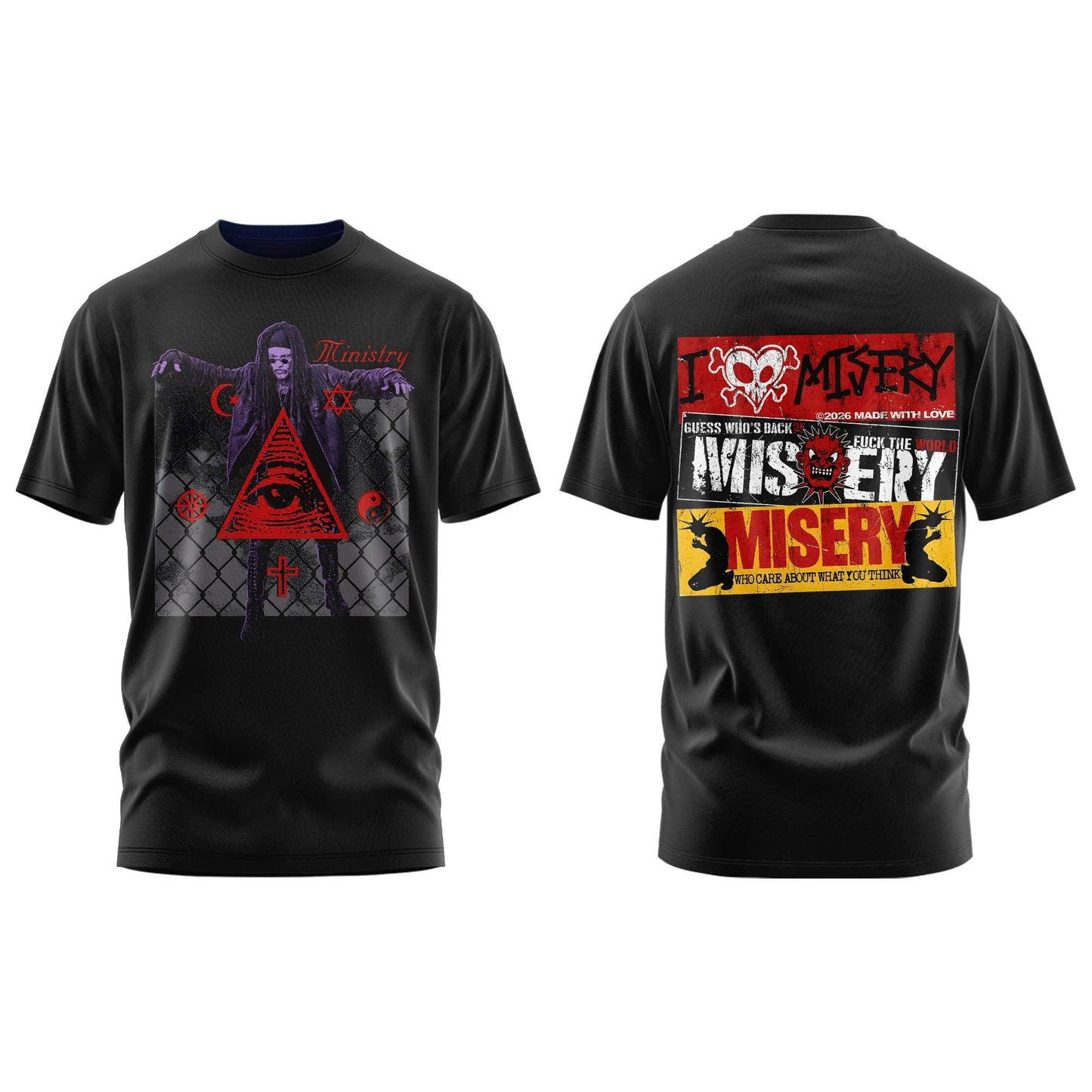 Ministry – Farewell Tour Hate to go Tshirt v2