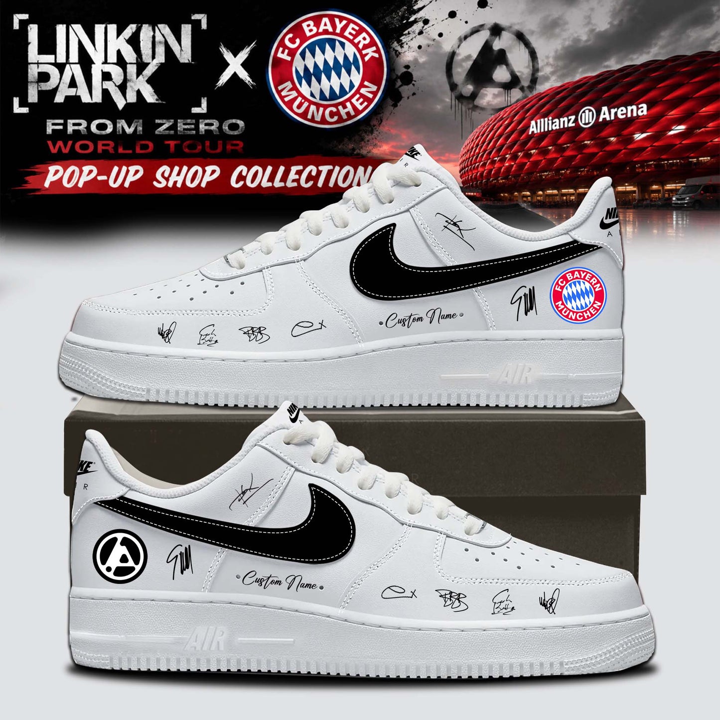 Linkin Park x FC Bayern München Shoes 16