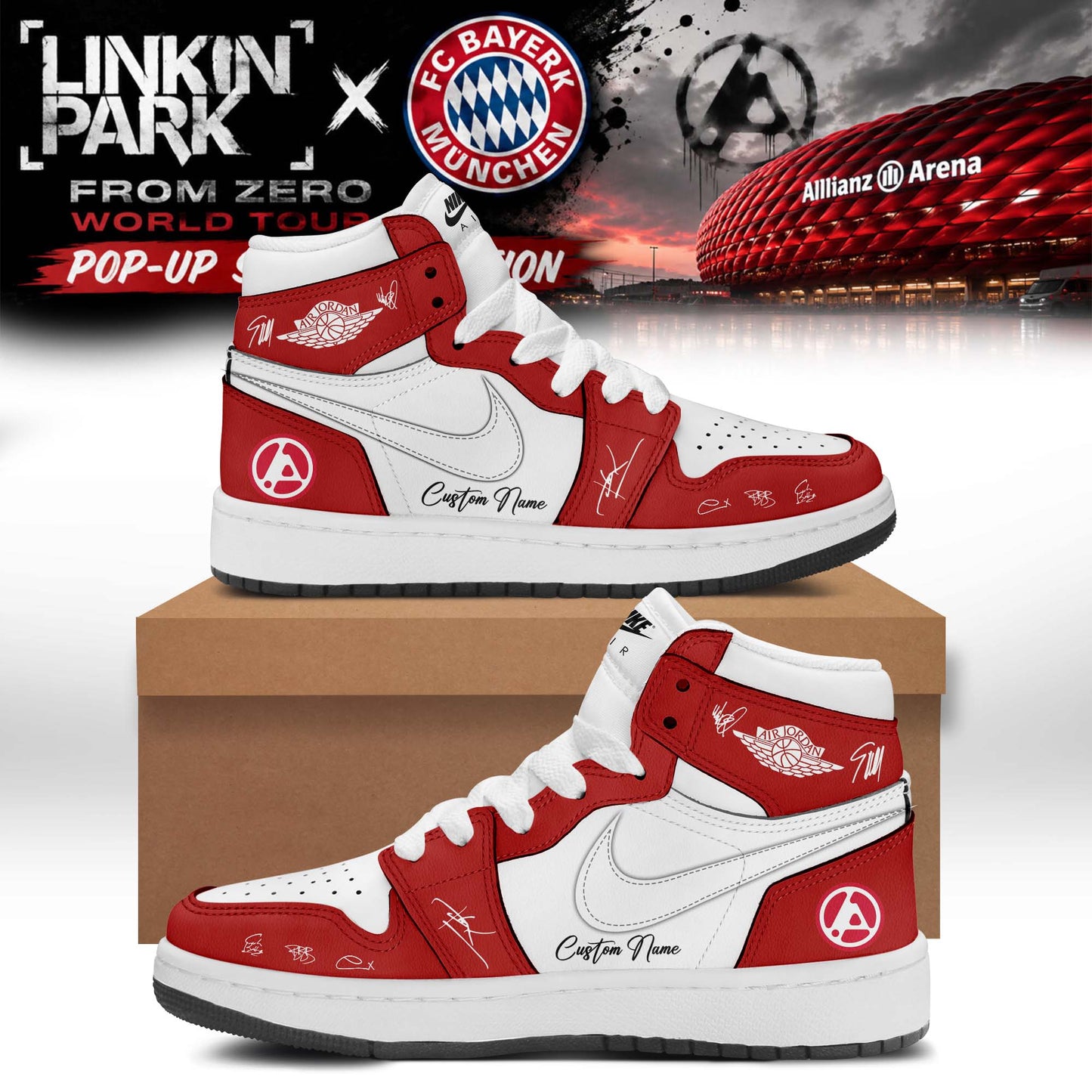 Linkin Park x FC Bayern München Shoes 32
