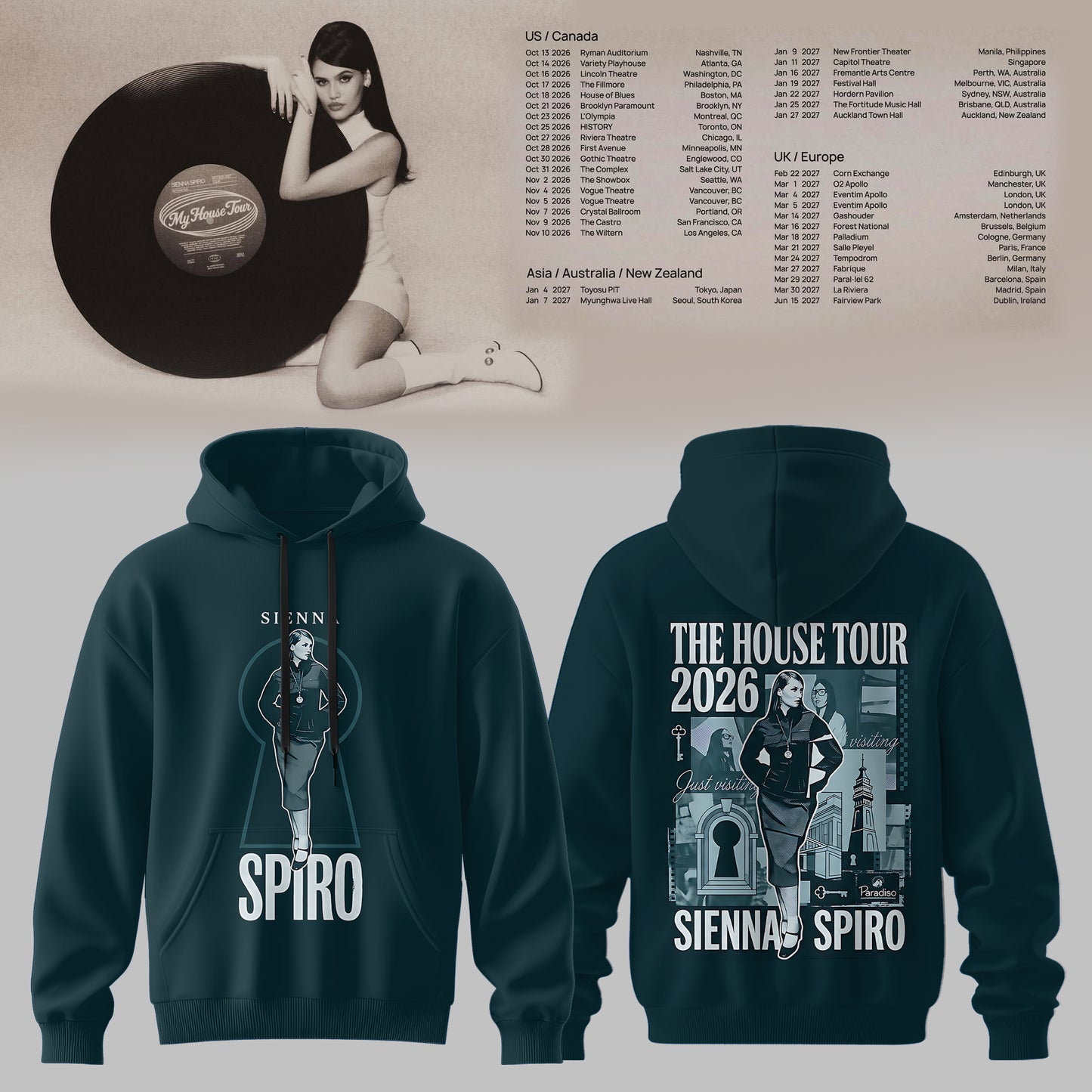 Sienna Spiro – My House Tour Hoodie