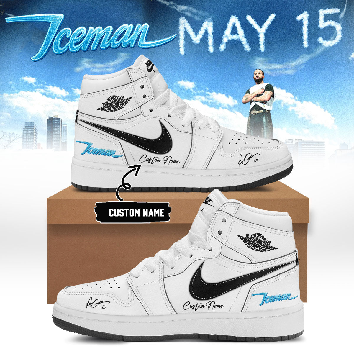 Drake Iceman Shoes 3