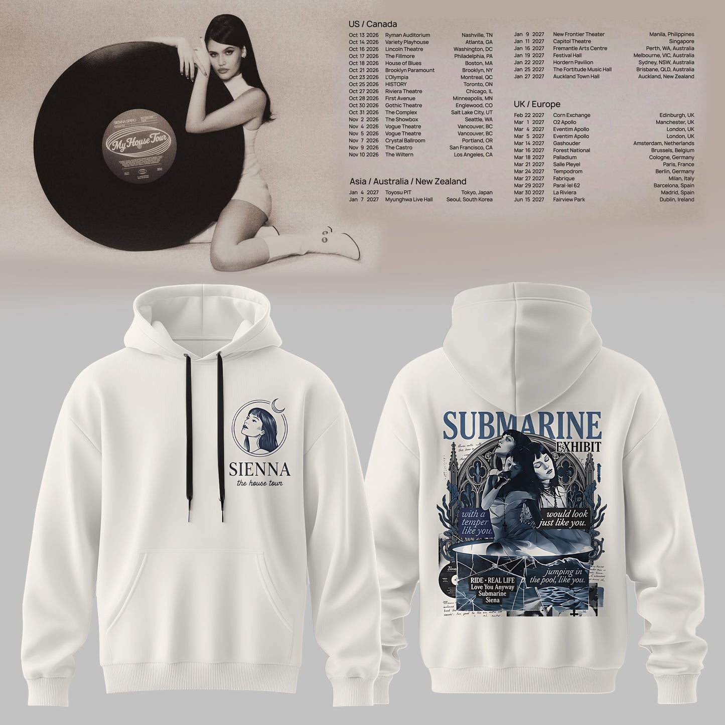 Sienna Spiro – My House Tour Hoodie