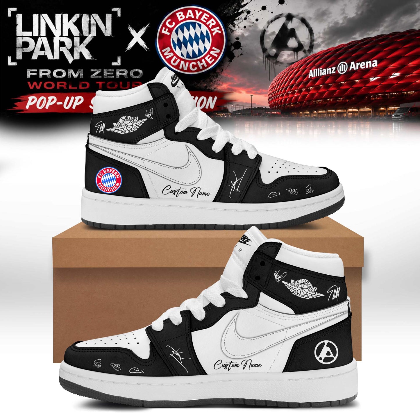 Linkin Park x FC Bayern München Shoes 15
