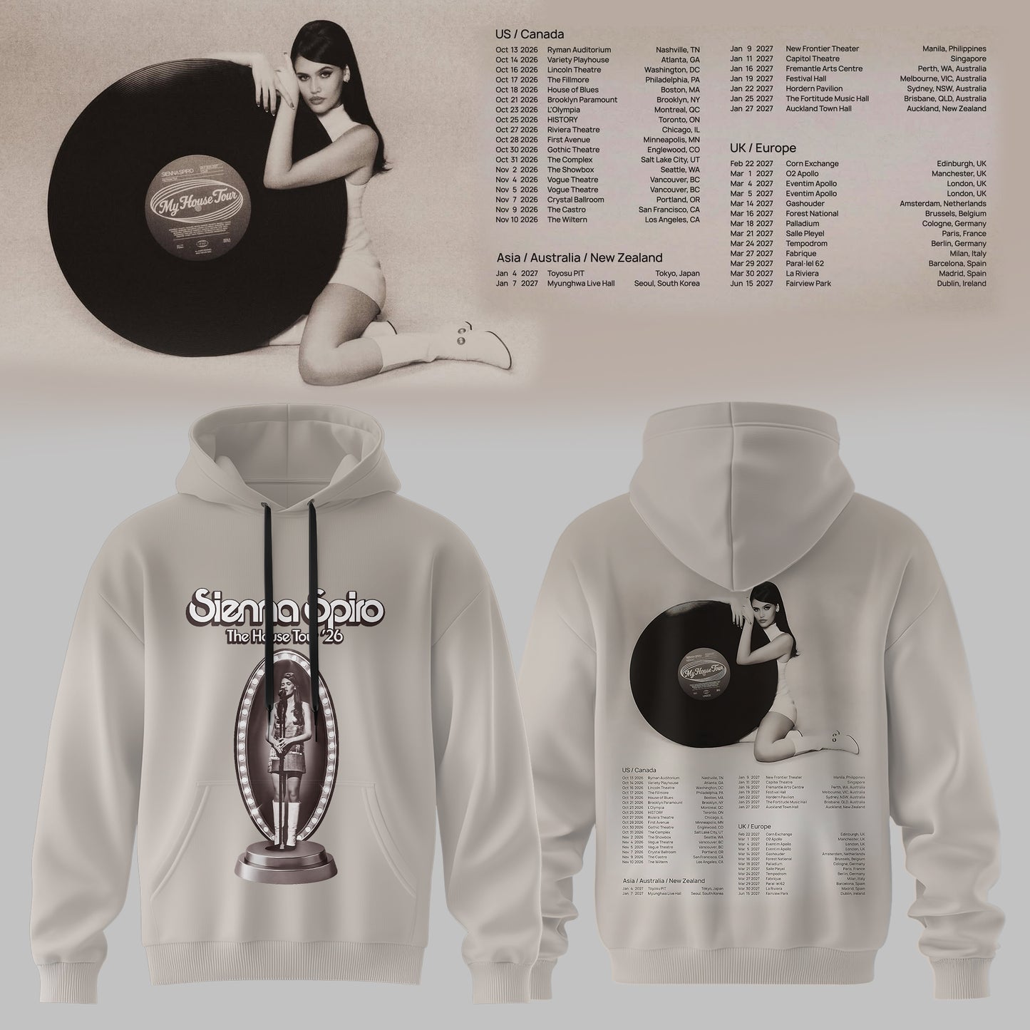 Sienna Spiro – My House Tour Hoodie