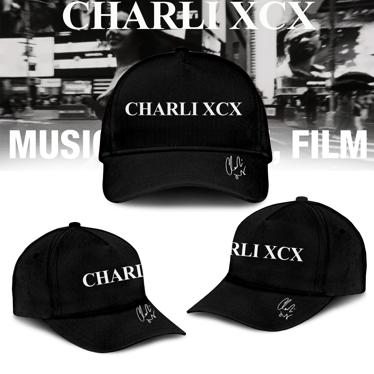 Charli_XCX “Album Music, Fashion, Film ” – Sweatshirt