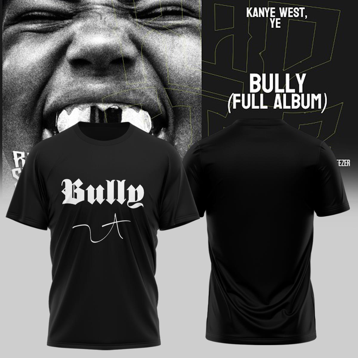 Ye 2026 tour TShirt