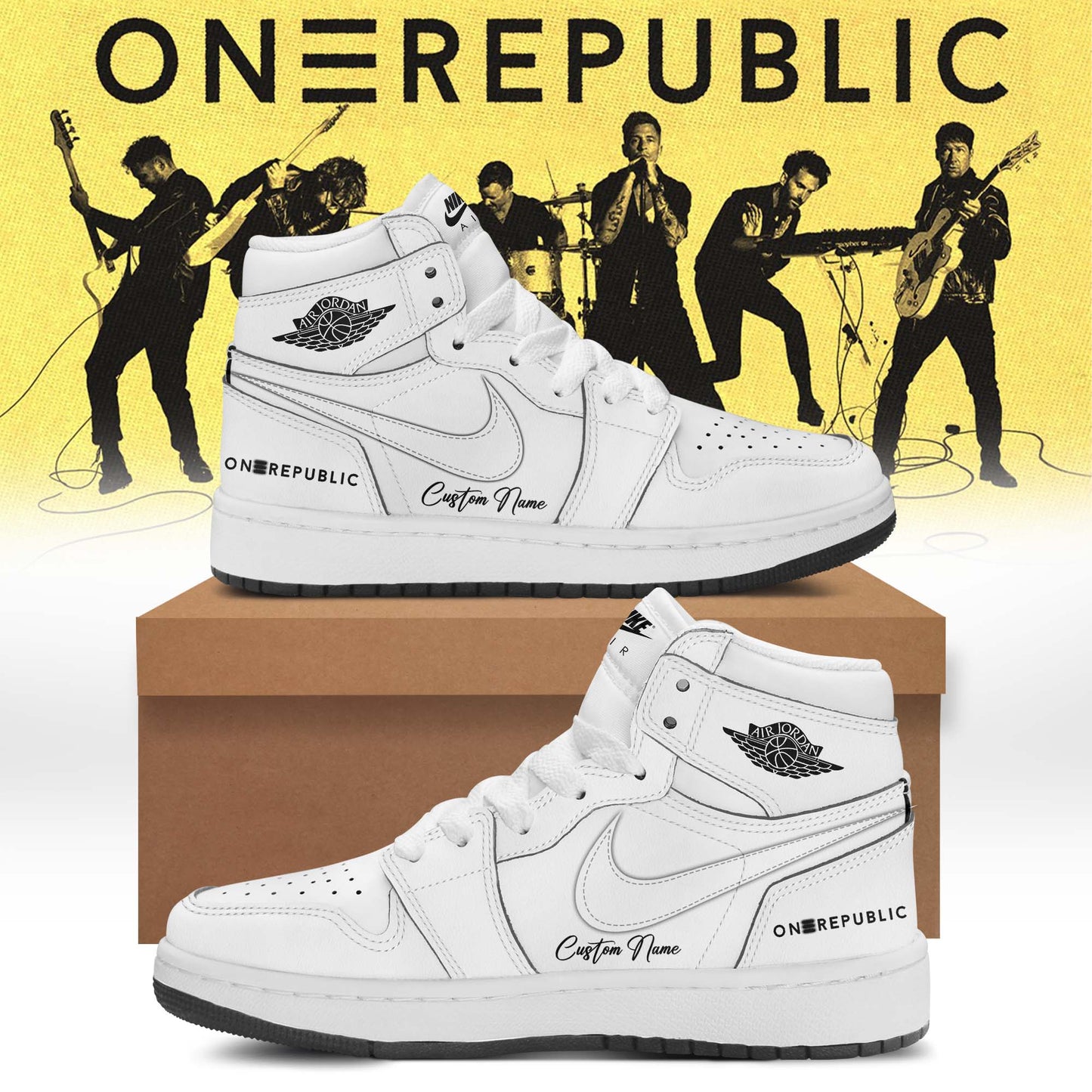 .OneRepublic Official Tour Shoes