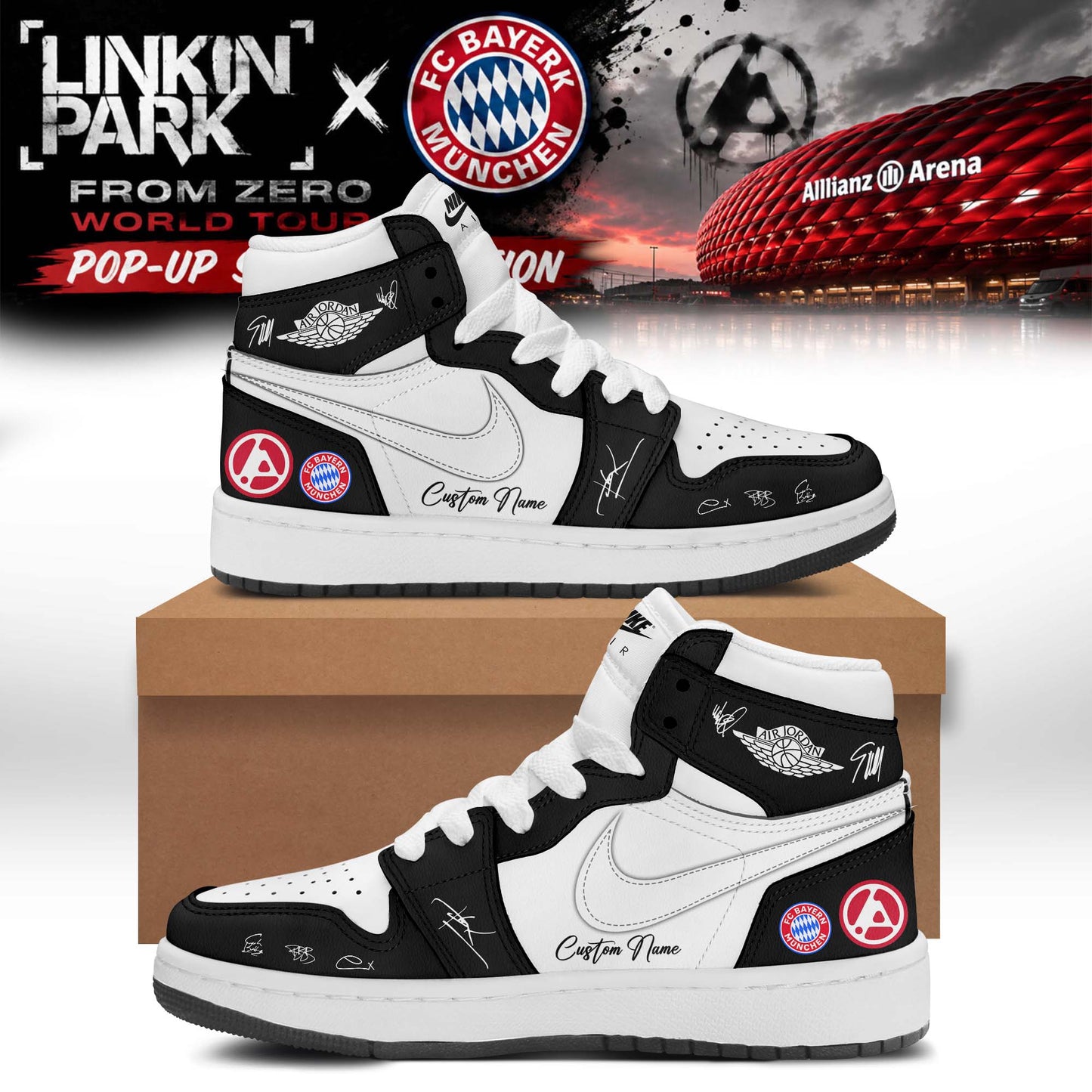 Linkin Park x FC Bayern München Shoes 25