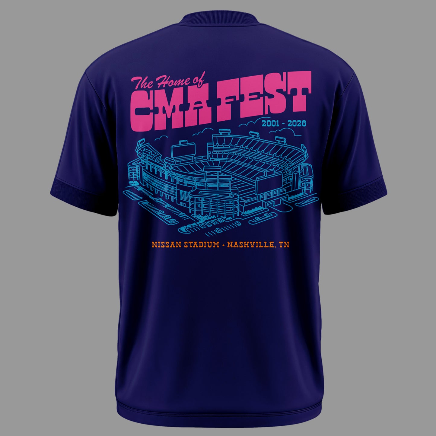 Limited Edition CMA FEST Nissan Stadium Tshirt 2026