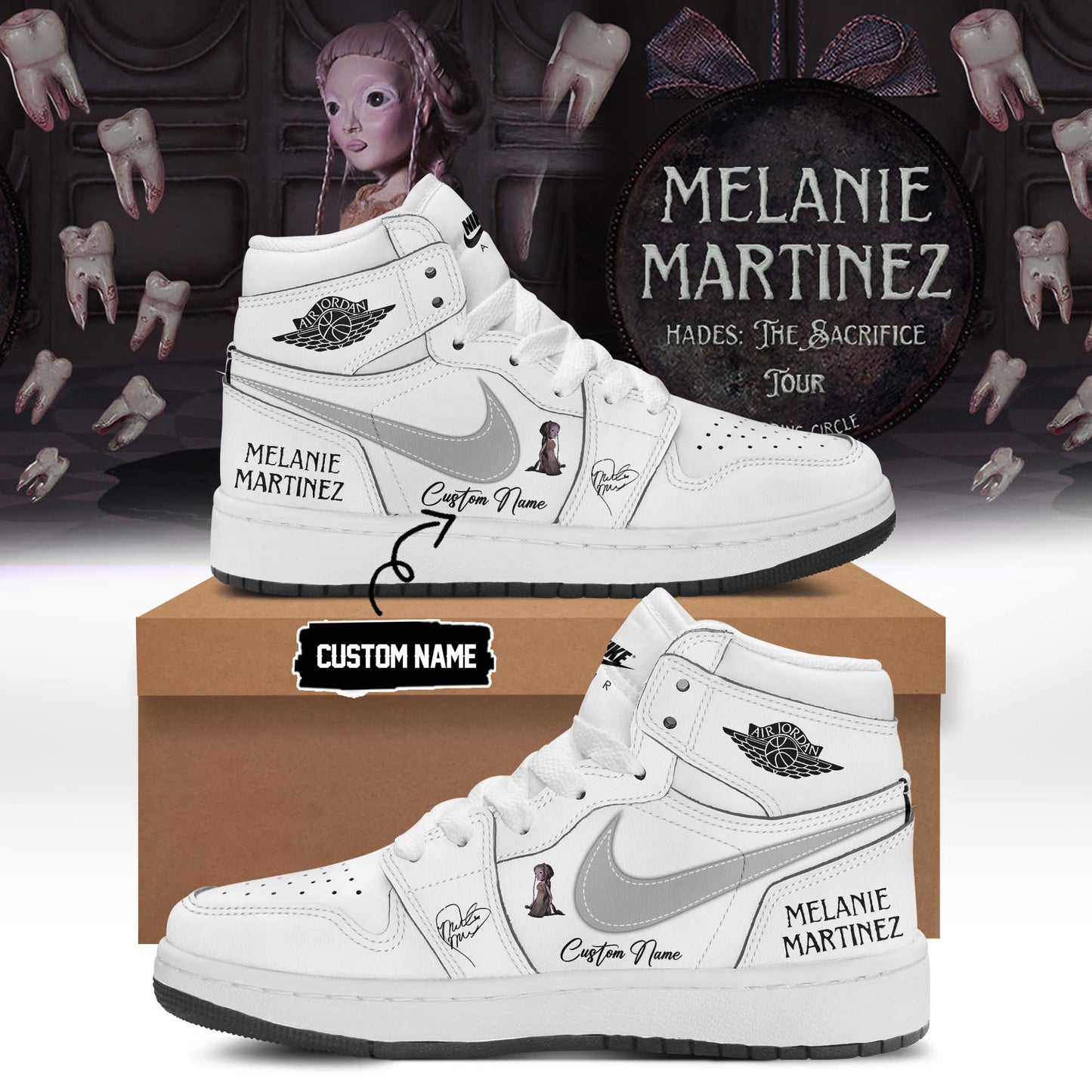 ,,Melanie Martinez ”HADES: THE SACRIFICE TOUR 2026” Limited Edition Signature – Shoes