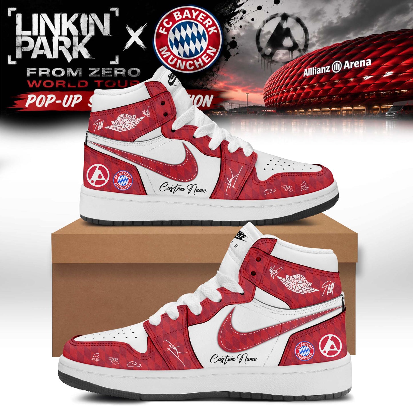 Linkin Park x FC Bayern München Shoes 21