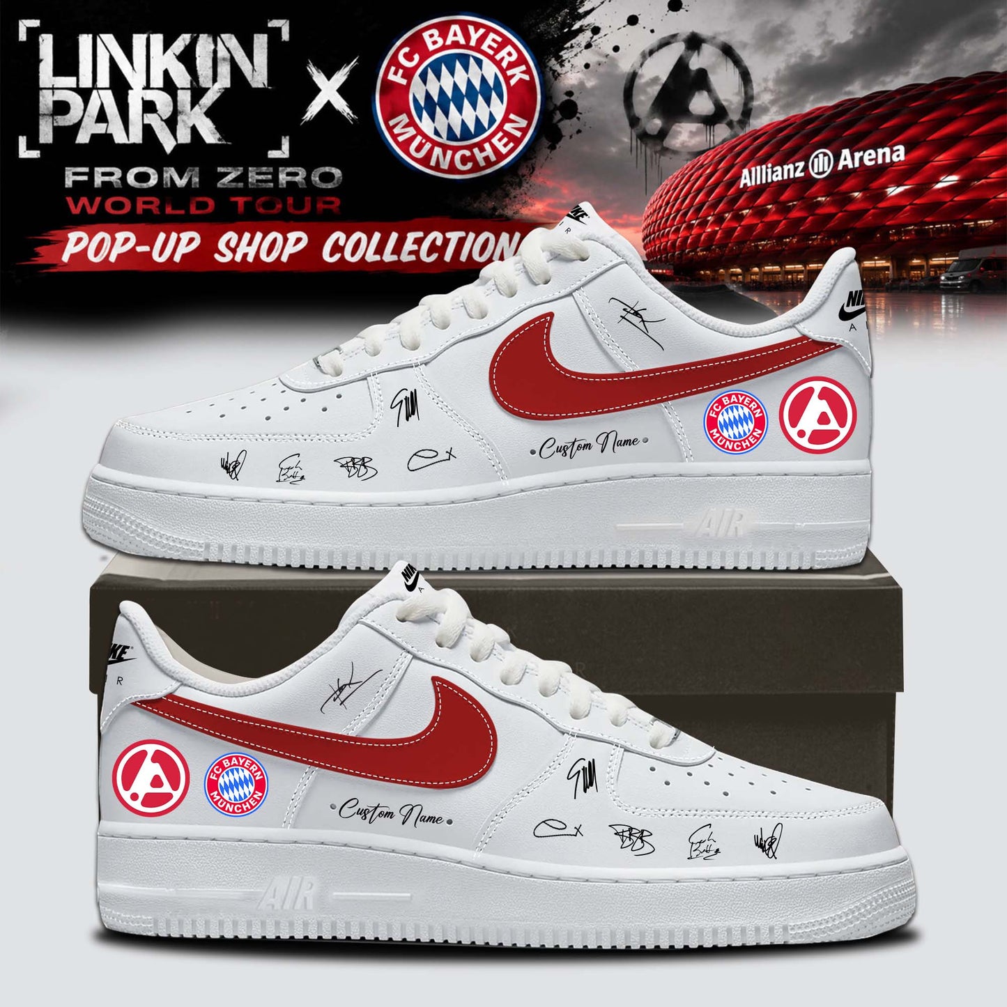 Linkin Park x FC Bayern München Shoes 24