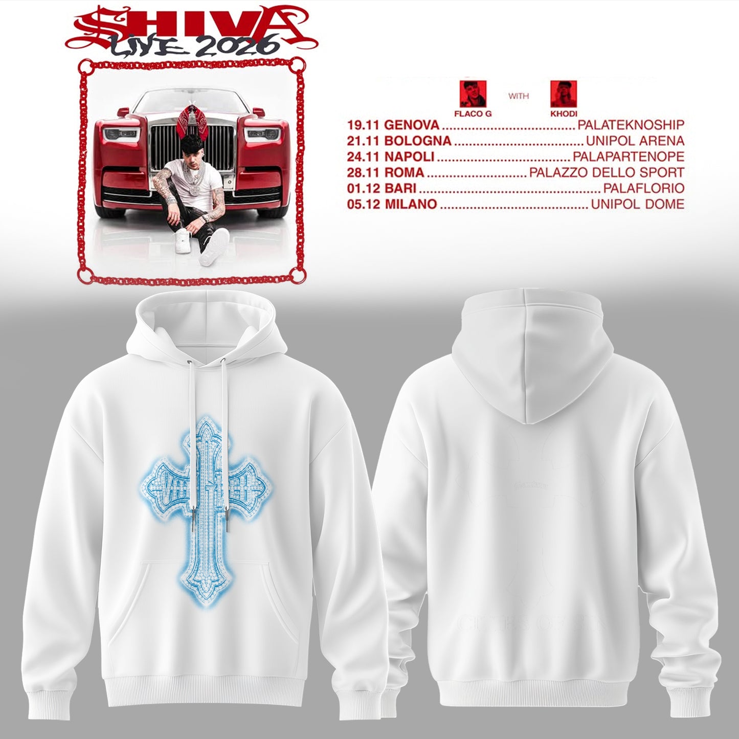 SHIVA Live Tour 2026 Hoodie