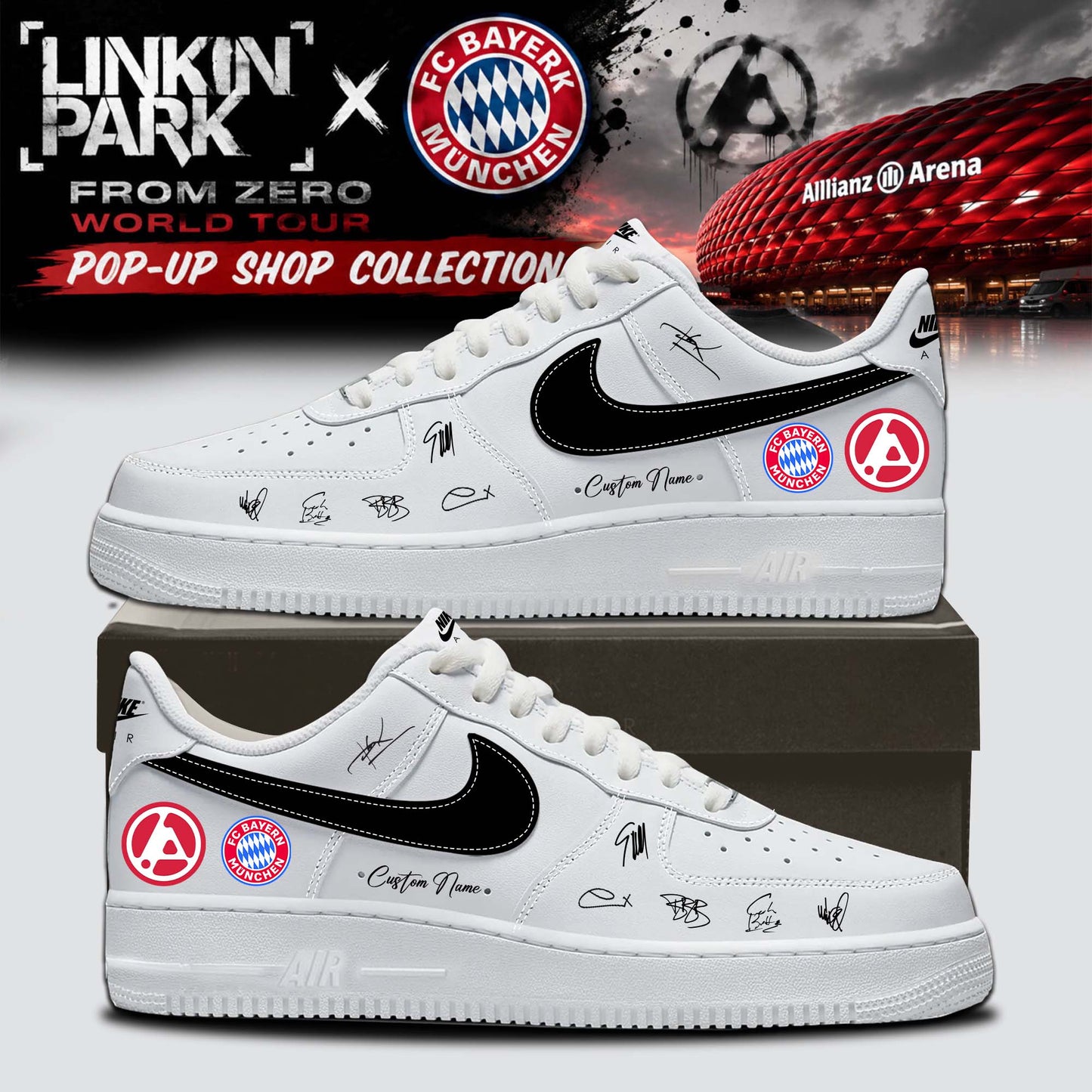 Linkin Park x FC Bayern München Shoes 26