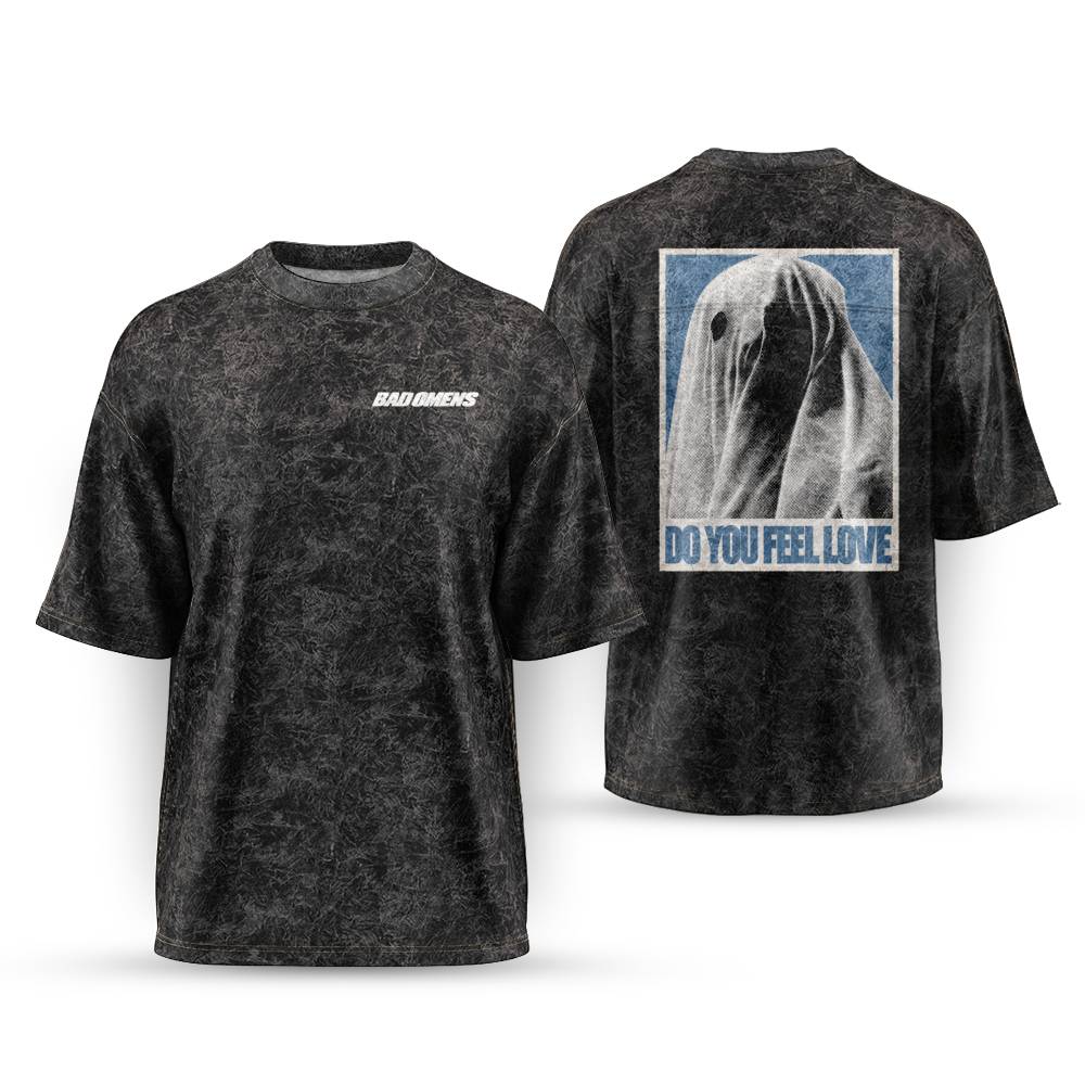 (Washed) Bad Omens Do You Feel Love - Washed T-shirt
