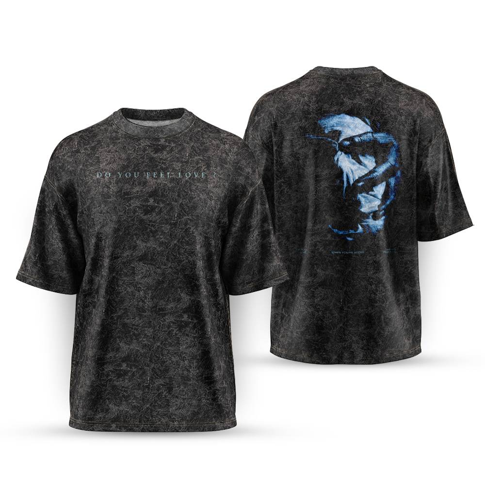 (Washed) Bad Omens Do You Feel Love - Washed T-shirt