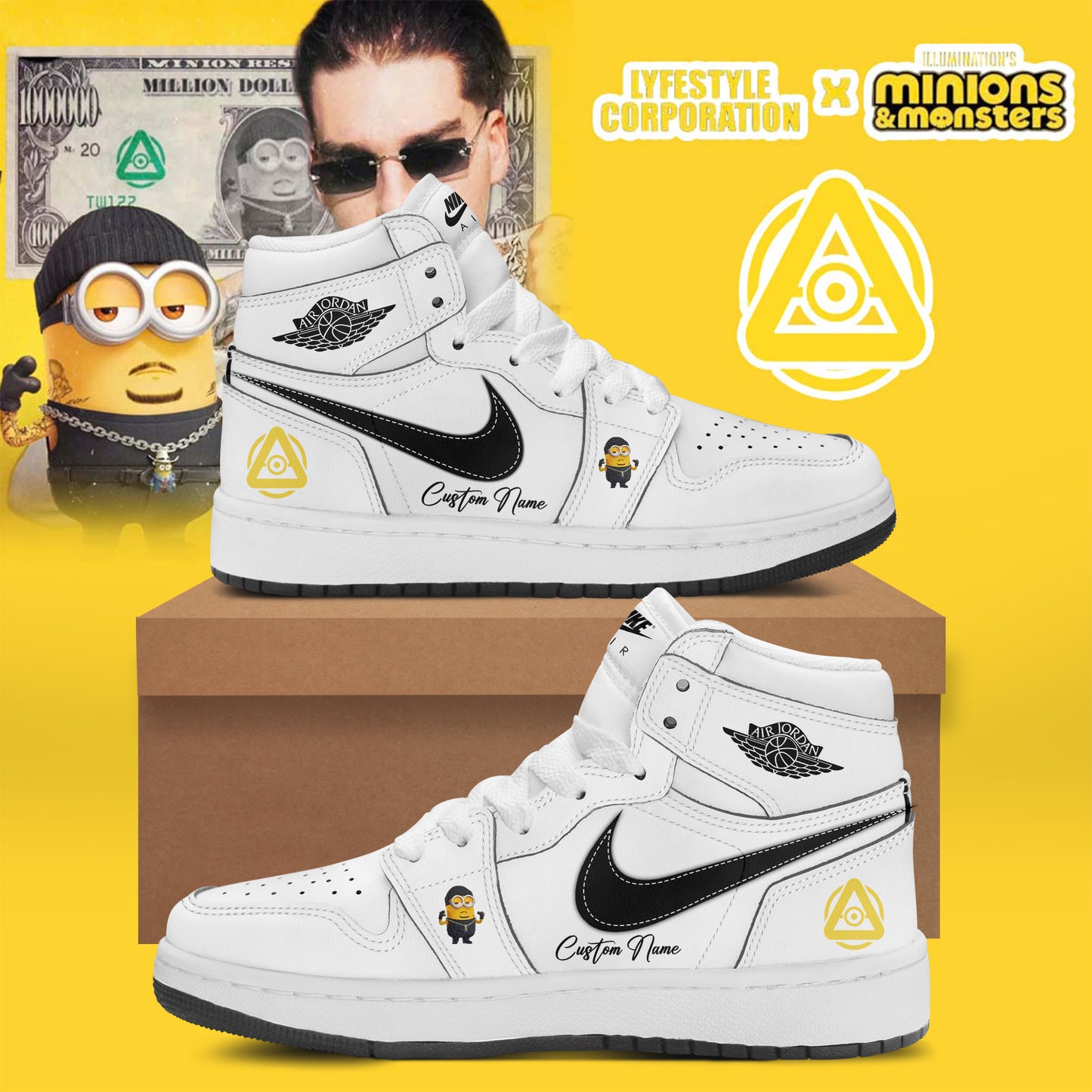 LYFESTYLE CORPORATION X MINIONS & MONSTERS Shoes 15