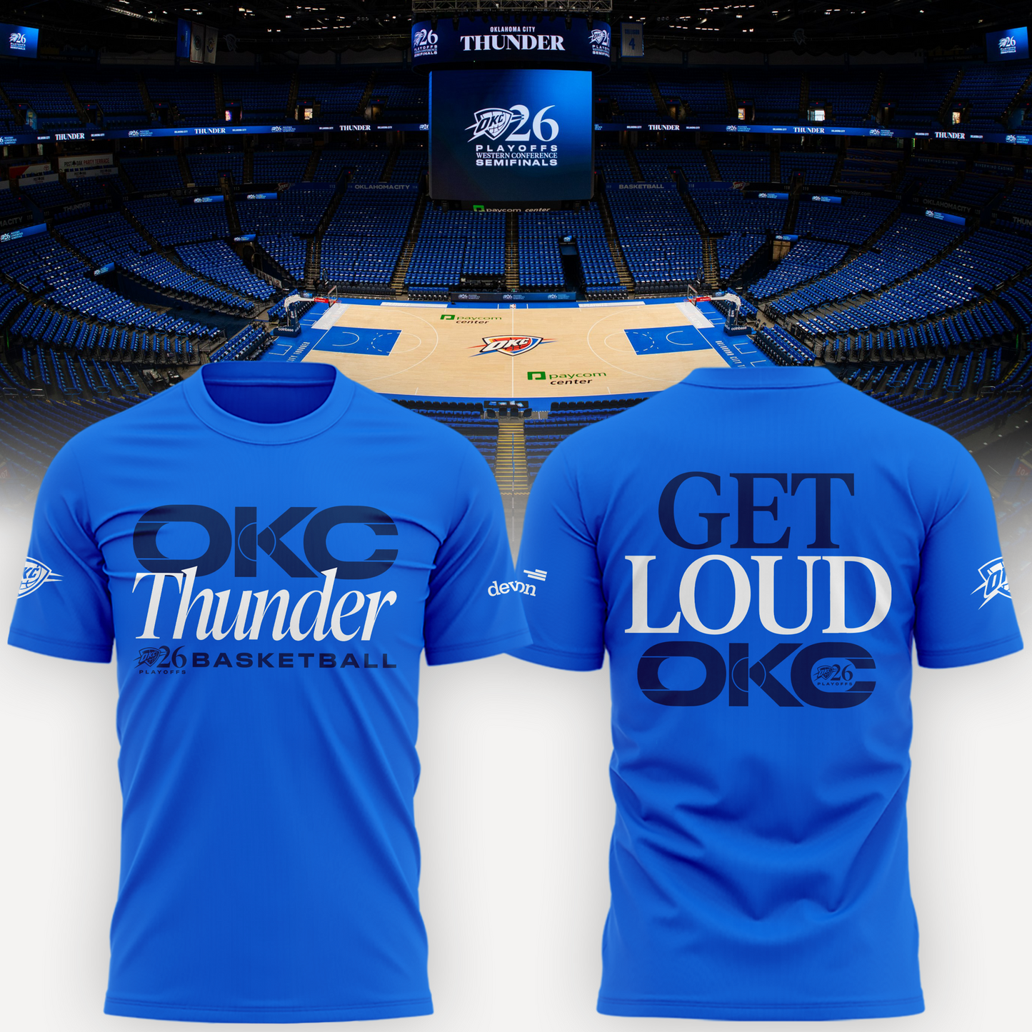 OKC PlayOff Round 2 2026 Limited Edition Shirt