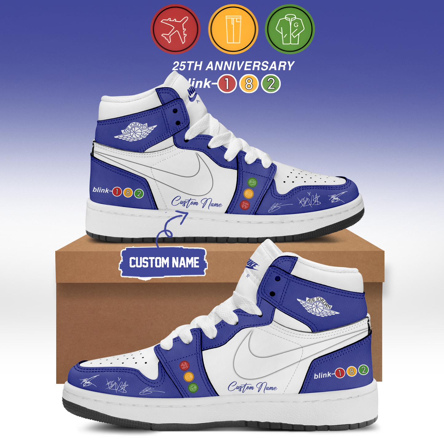 _Blink-182 Anniversary Collection -Limited Edition Signature Shoes 2-