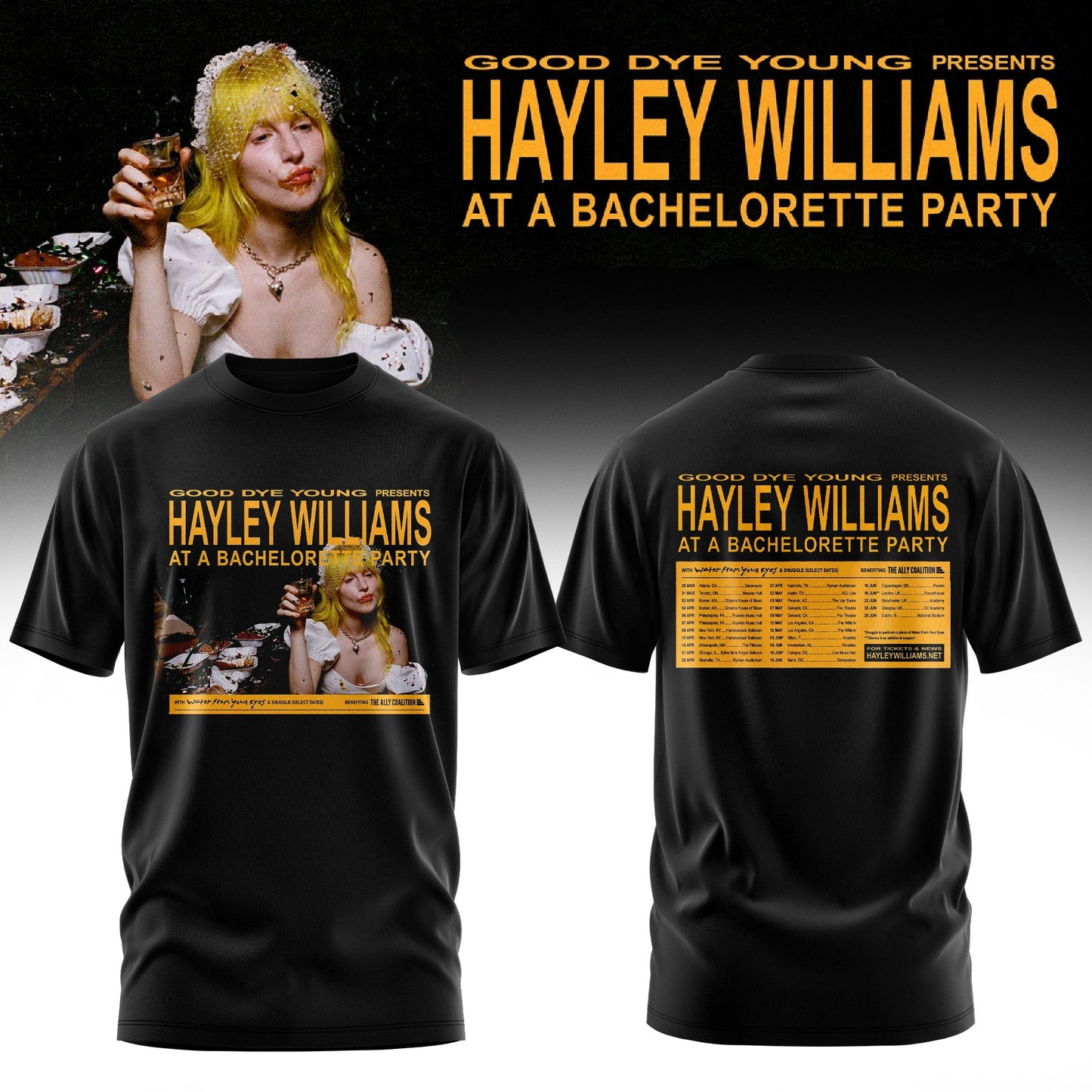 Hayley Williams At A Bachelorette Party Limited Tshirt