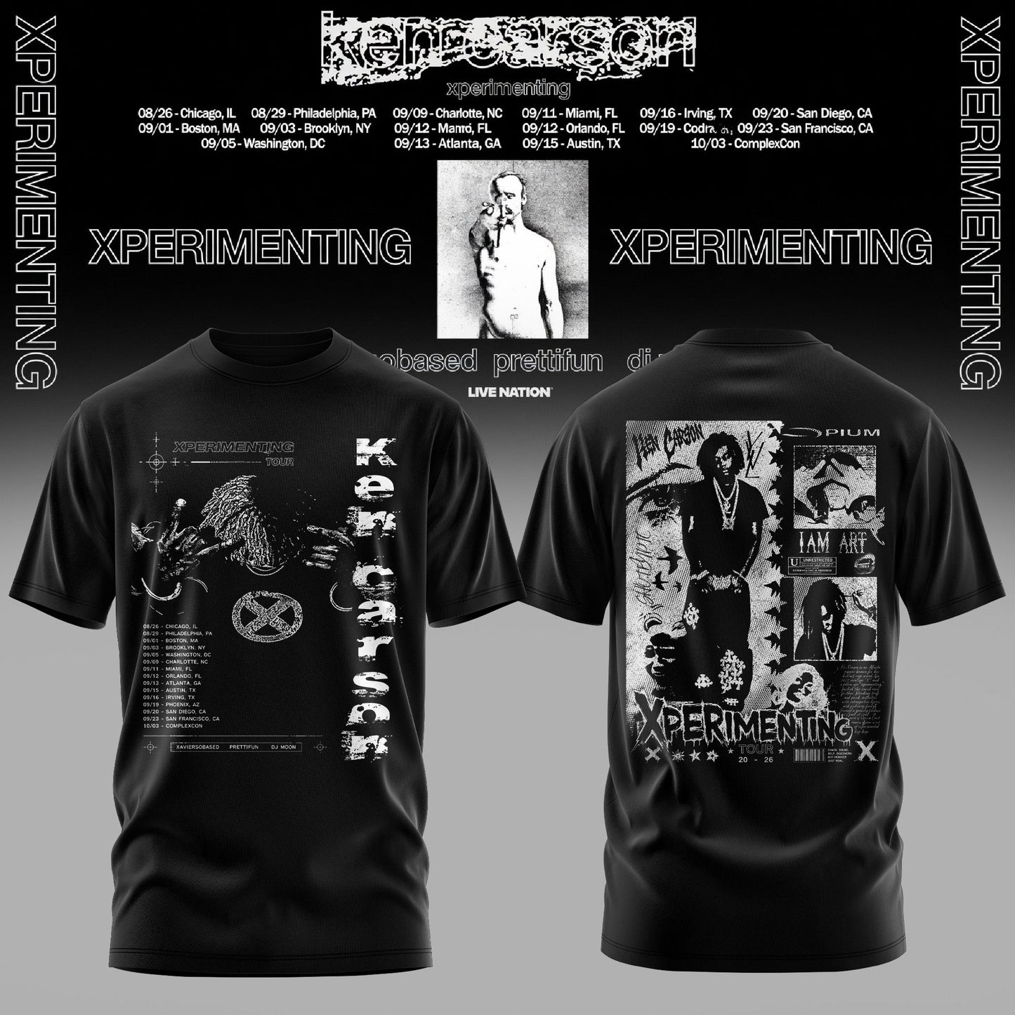 KEN CARSON – XPERIMENTING COLLECTION TEE