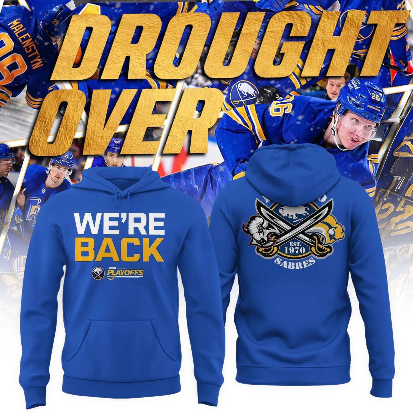 Sabres Playoff Pursuit Hoodie