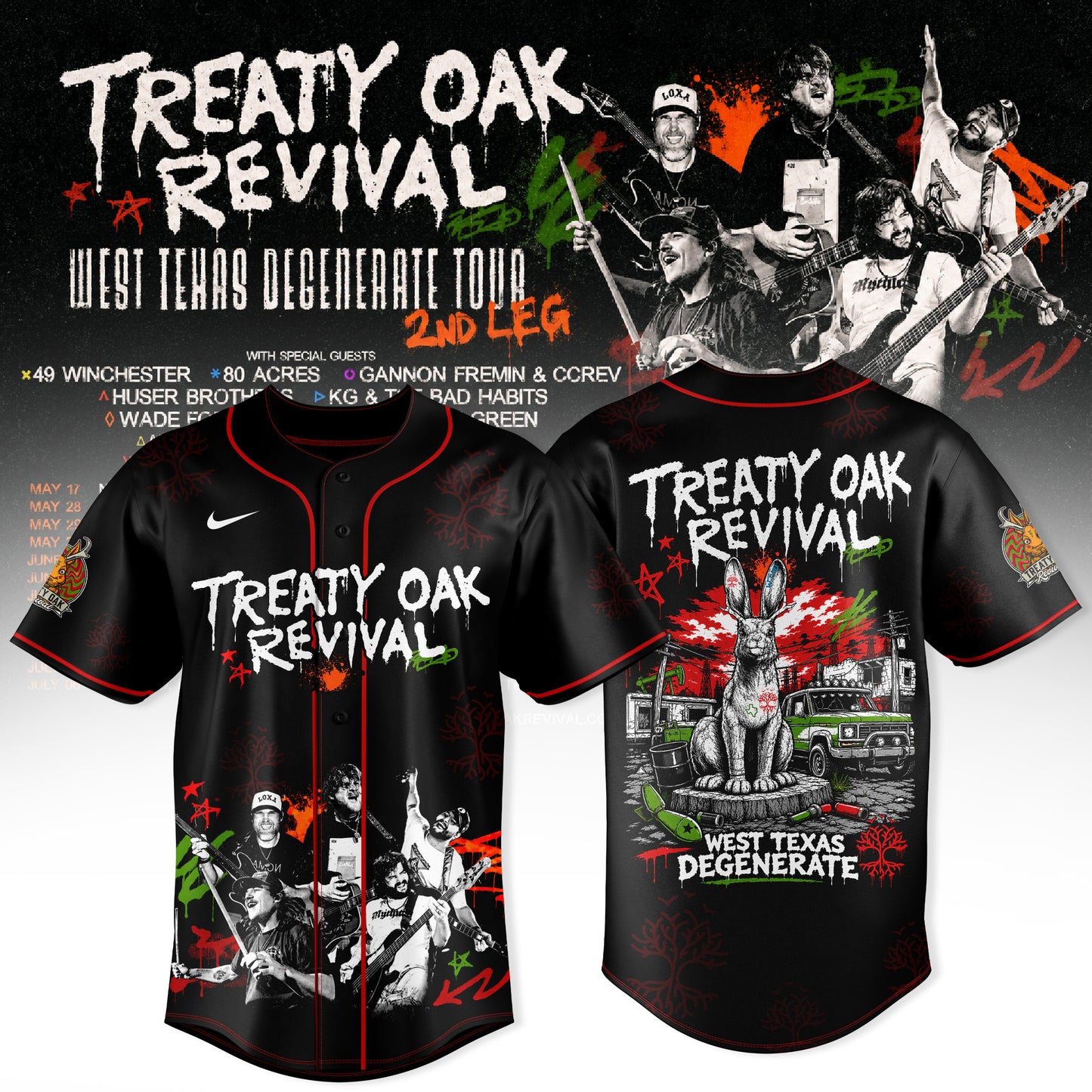 _ West Texas Degenerate Tour 2026 Edition Jersey