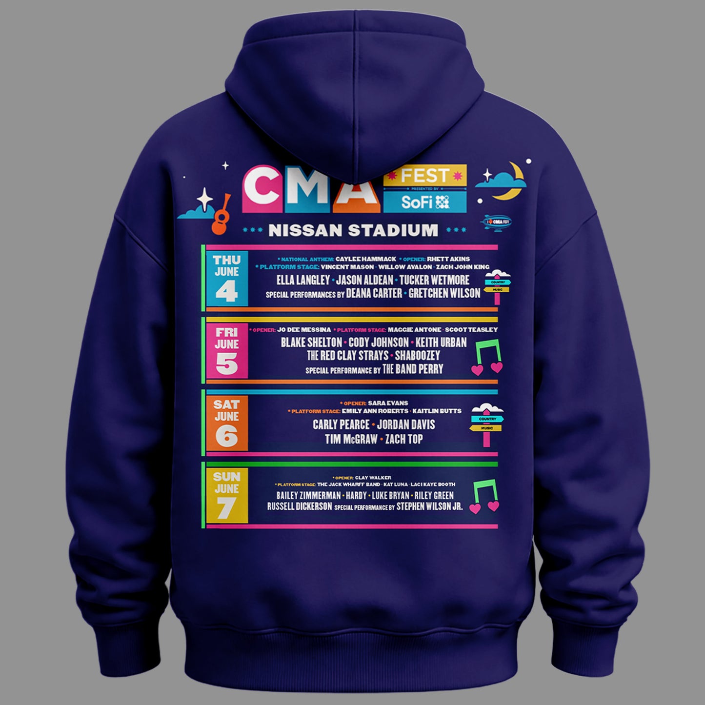 Limited Edition CMA FEST Hoodie 2026