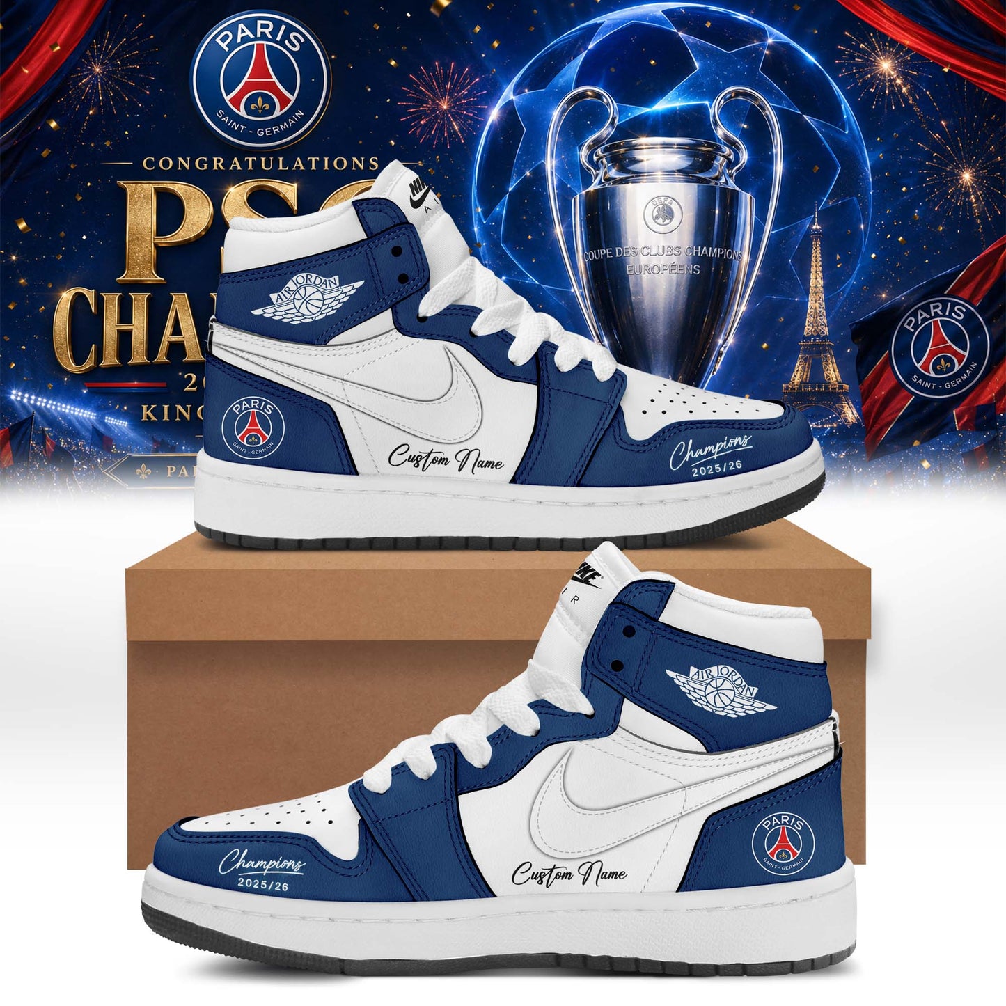 PSG Champions League Winners 25/26 Shoes