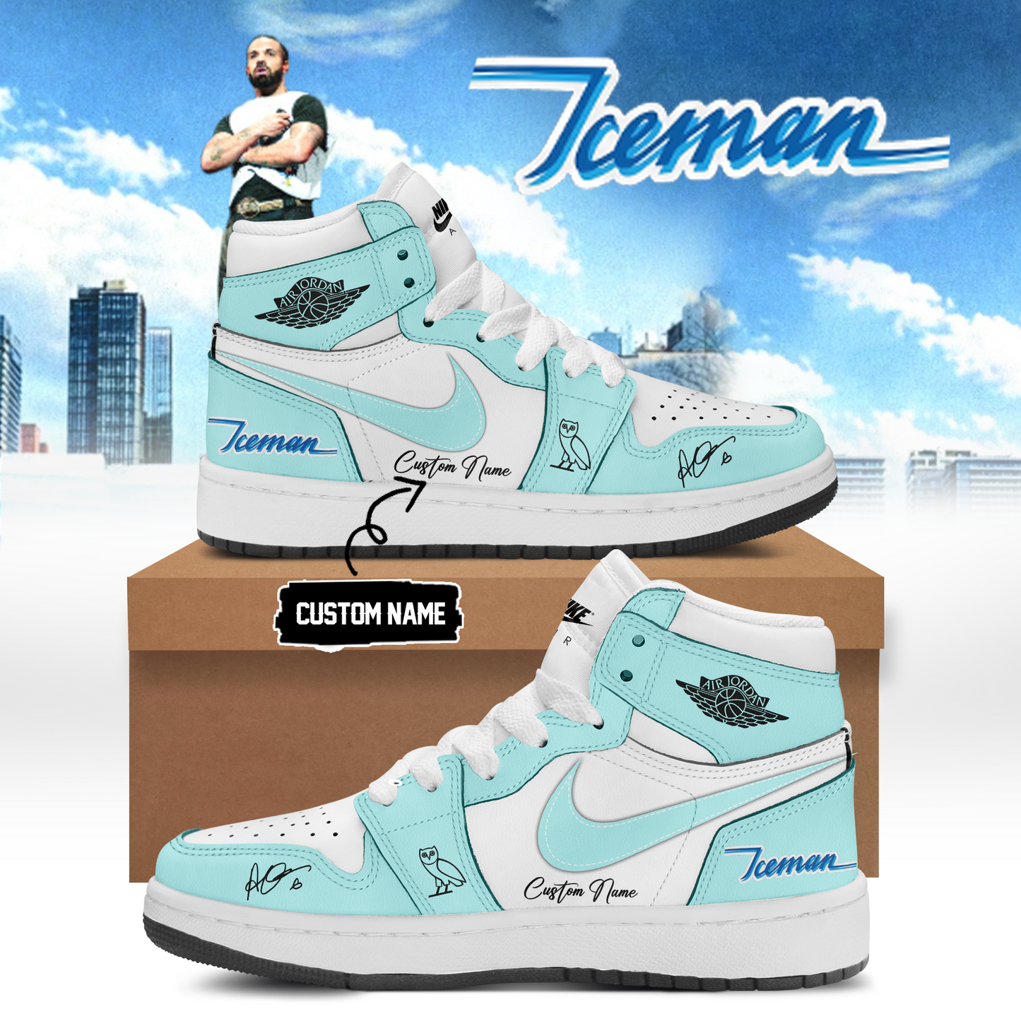 Drake Iceman Shoes 2