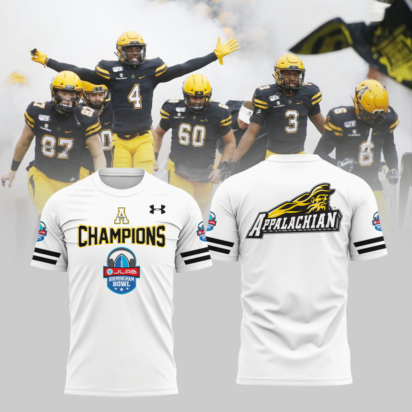 APPALACHIAN STATE – 2025 JLAB BIRMINGHAM BOWL TShirt