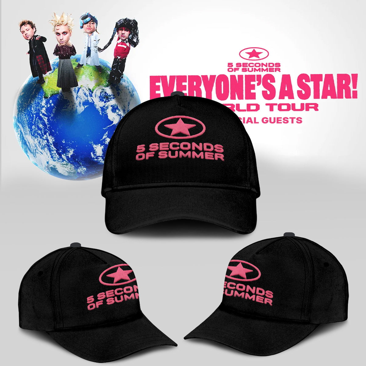5SOS EVERYONE’S A STAR! World Tour Shirt