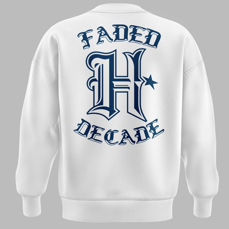 New Edition Houston Texans Collab With Faded Decade Sweatshirt 2025
