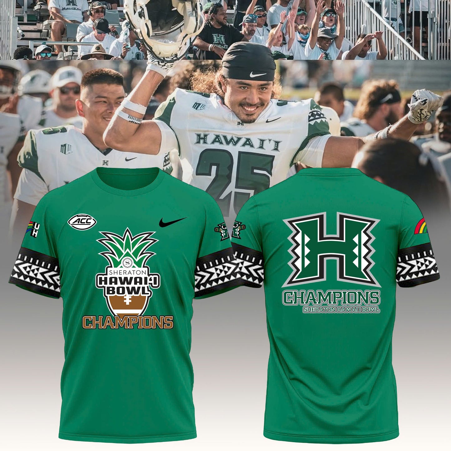 Hawai'i Bowl Champions TShirt