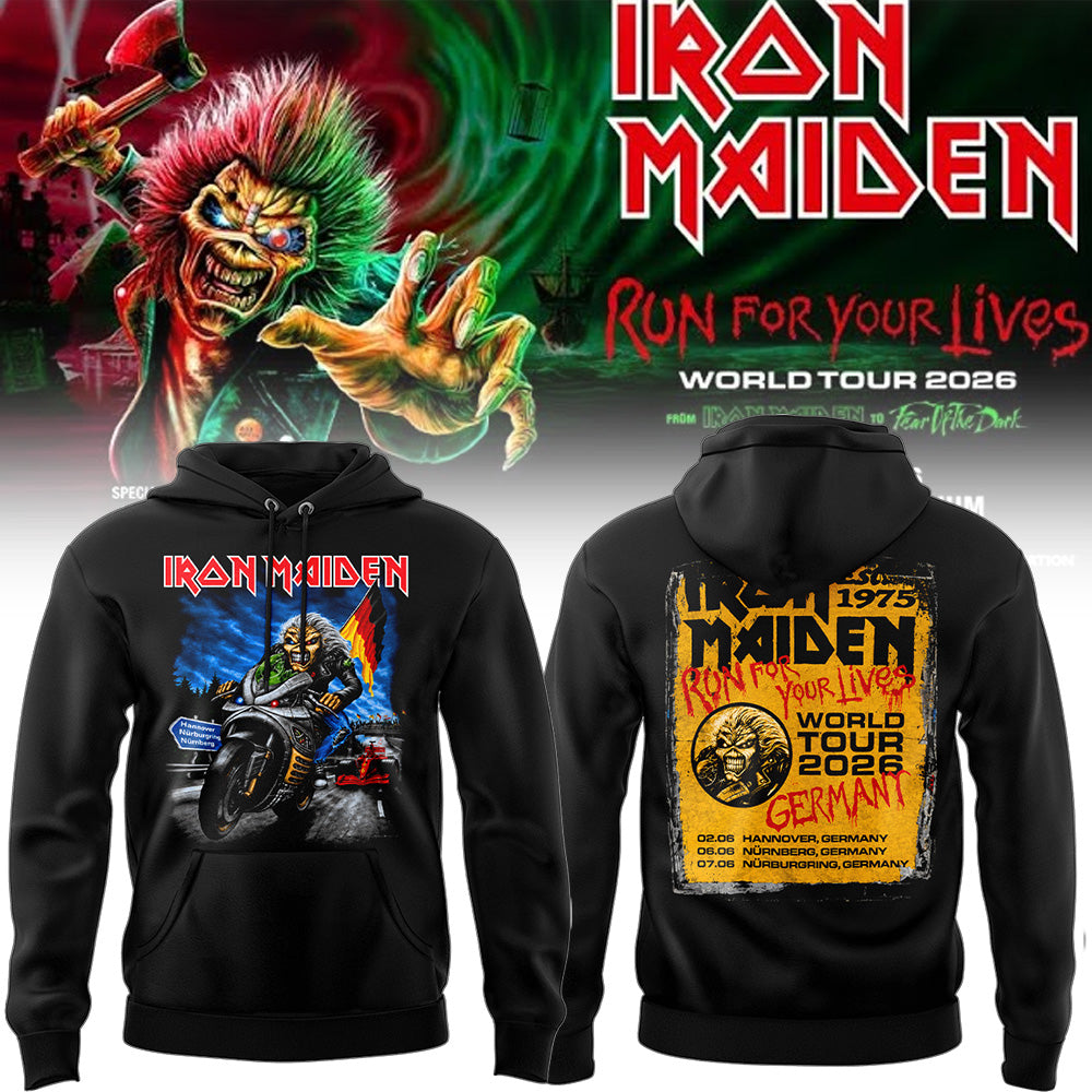 Limited Edition Run For Your Lives 2026 At Germany Hoodie-AB0602262001