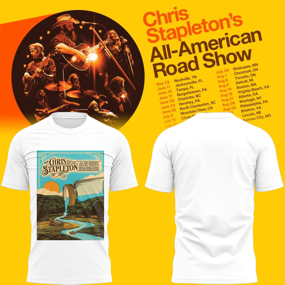 Limited Edition “All-American Road Show” in Charlotte, NC Tshirt-AB0621261000