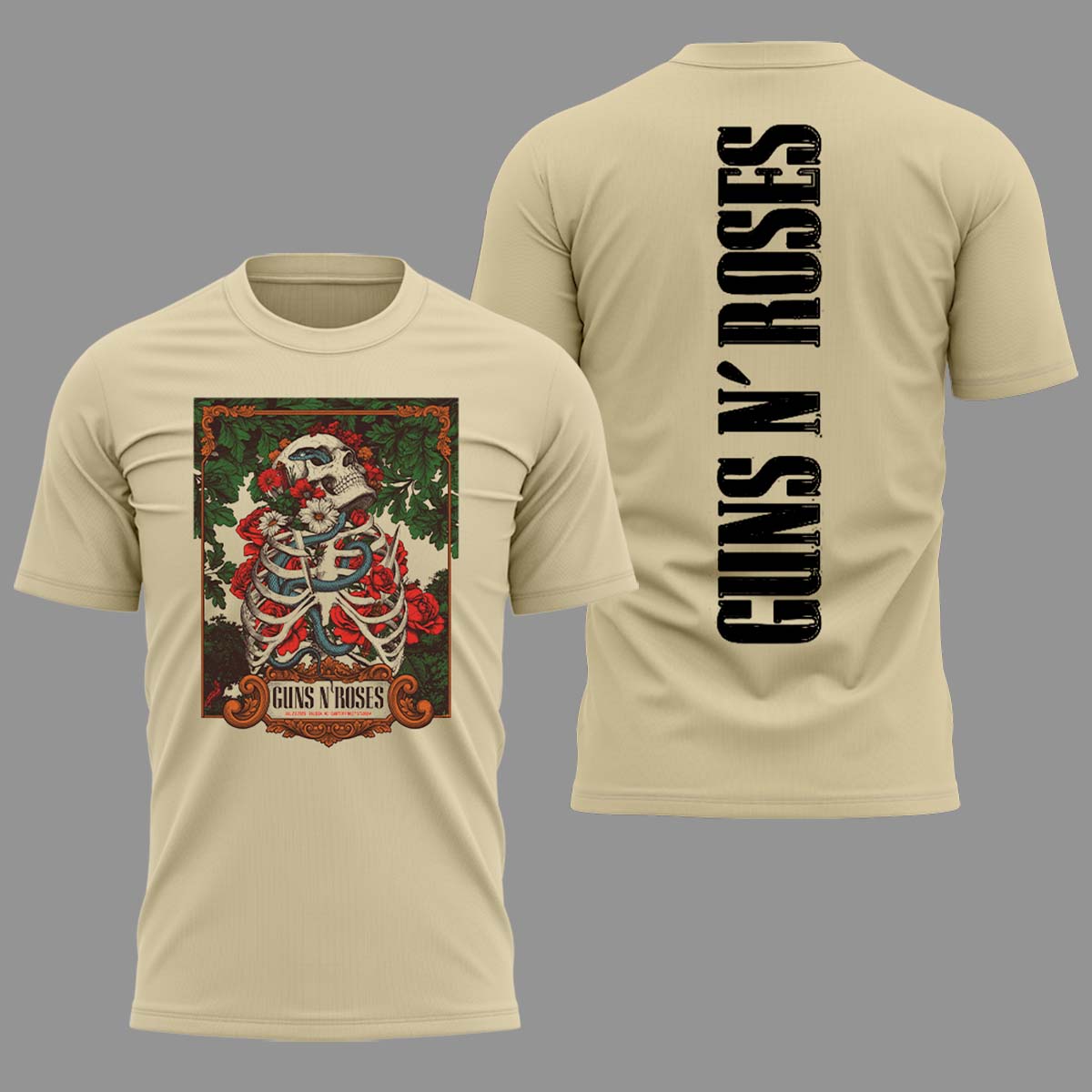 Limited Edition Guns N’ Roses Tour 2026 TShirt