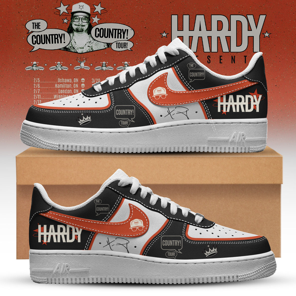 .Hardy The Country Country Tour 2026 Shoes